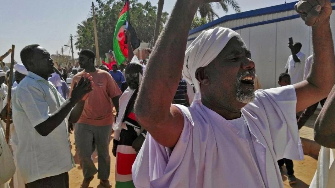 Mourners protest after deaths in Sudan demonstrations