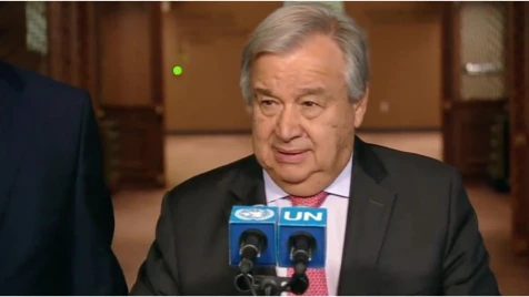 UN chief appeals to Russia, Turkey to stabilize Idlib 