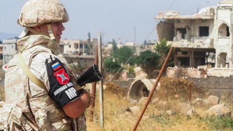 Russian military police in Syria begin patrols near Turkish border