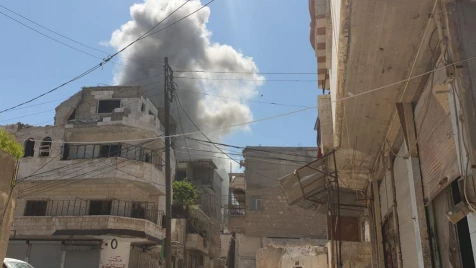 Idlib regime bombing campaign is ongoing 