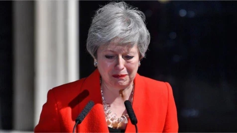 Theresa May  resigns 