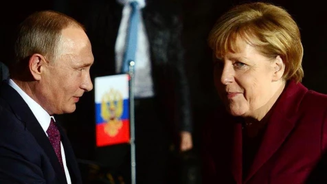 Merkel, Putin discuss Syria, Ukraine 