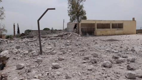 Russian warplanes destroy school in Idlib countryside