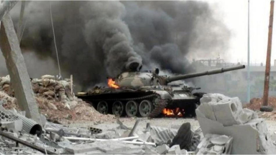 FSA destroys two tanks in Hama countryside (video)