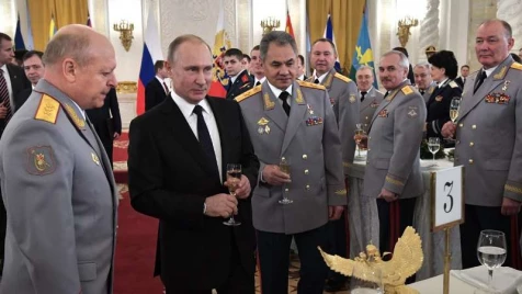 Putin praises Russian soldiers for their actions in Syria