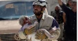 Aerial bombardment victimizes dozens of civilians in Idlib