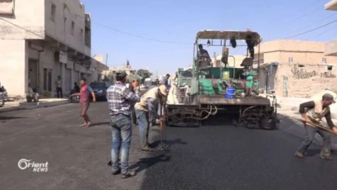 Local management in Aleppo province renovates infrastructure  