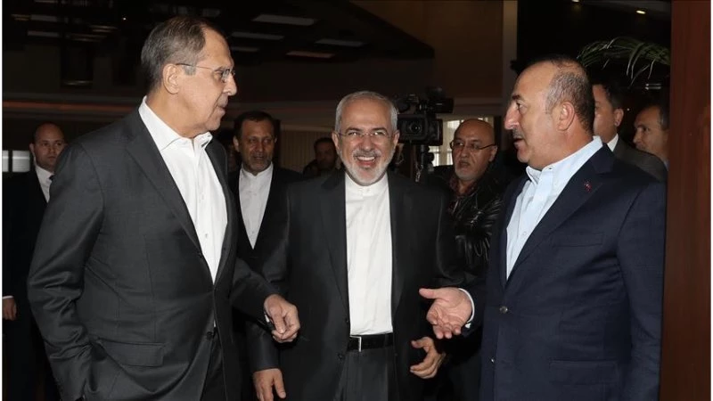 Turkish, Russian and Iranian FMs hold talks on Syria