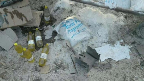 Harasta: UN food supplies found in Assad Army’s positions