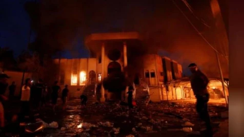 Protesters storm Iranian consulate, oil facility in Iraq’s Basra