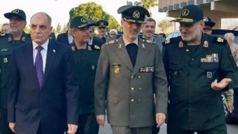 Iranian regime defense minister arrives in Damascus for talks