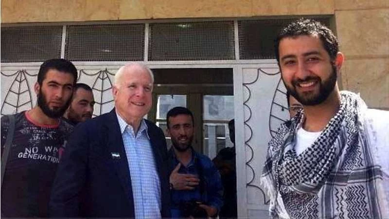 Senator John McCain mourned by Syrian activists 