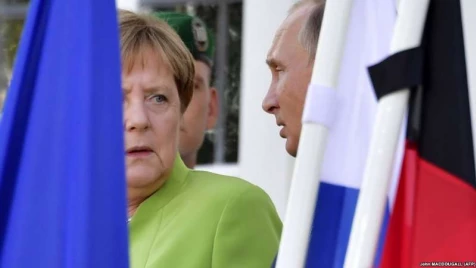 Syria, Iran, other issues discussed by Merkel, Putin in Germany 