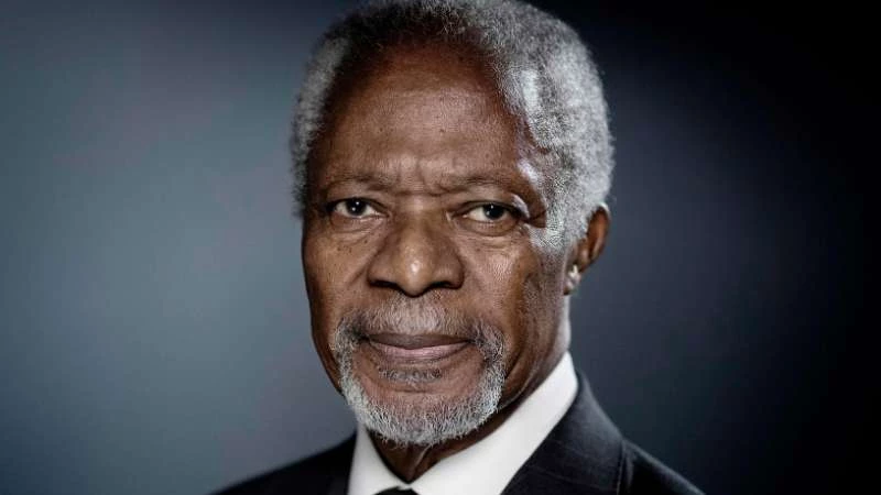 Kofi Annan, former UN secretary general, dies aged 80