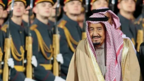 Saudi king arrives in Moscow, with energy, Syria on agenda