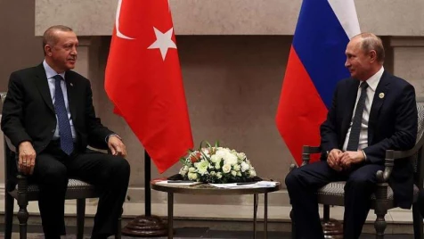 Erdogan, Putin discuss Syria in Johannesburg