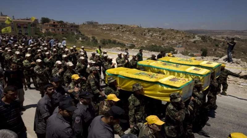عشرات القتلى والجرحى من ميليشيا حزب الله في غارة جوية بريف حمص