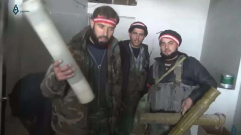 Assad weapons seized by opposition in Damascus’ Jobar
