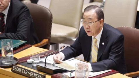 UN chief tells world powers to end Syria hell at UNSC Syria tallks