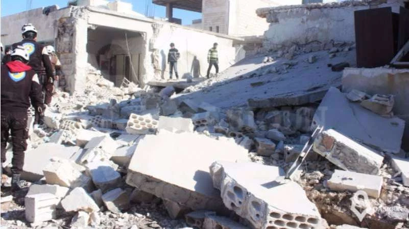 Russian airstrikes on Idlib’s Jisr al-Shughour kill 6 civilians