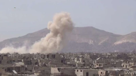 Heavy Assad airstrikes hit Damascus’ Jobar