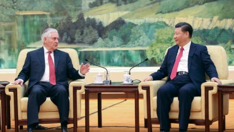  US’ Tillerson departs Beijing after meeting Xi