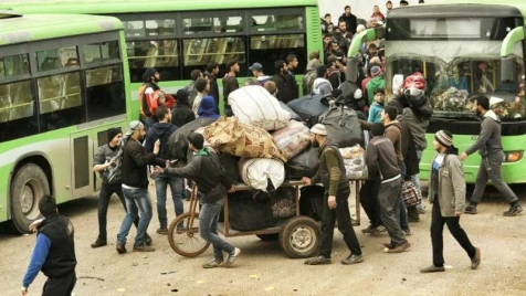 Al-Waer: Assad forced displacement of residents begins 