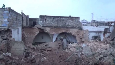 Assad-Russian airstrikes destroy houses in Idlib