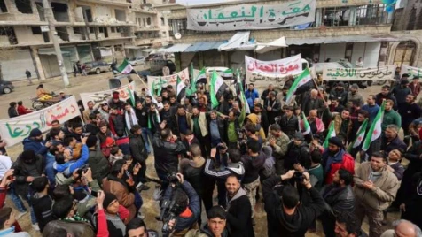 Protests in Idlib, eastern Ghouta: Revolution continues