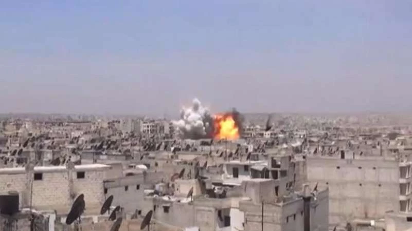 Assad jets target multiple areas in Aleppo countryside