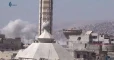 Residential areas in Damascus’ Harasta hit by Assad barrels 