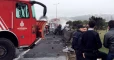 Helicopter crashes into a building in Istanbul