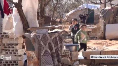 IDPs in al-Thehabia camp north of Homs endure difficult conditions
