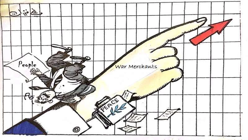 War merchants vs. people