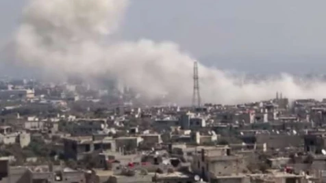 Tens of Assad airstrikes hit Damascus’ neighborhoods  
