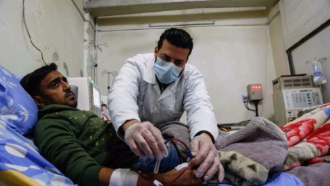 3 kidney patients die in Douma due to lack of medical supplies