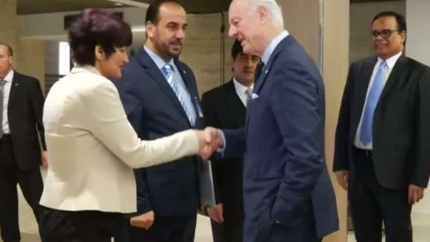 UN mediator, Syrian opposition meet for talks in Geneva