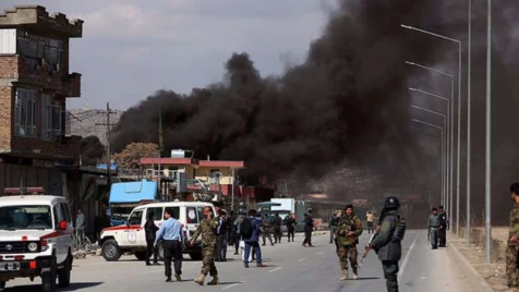 Taliban attacks 3 targets near Kabul, causing casualties