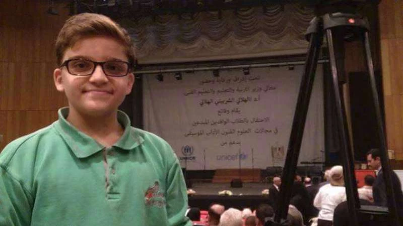 A Syrian student wins the ‘scientific innovation’ competition
