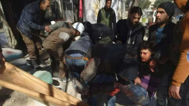 19 civilians killed in Assad attack on funeral procession in Harasta