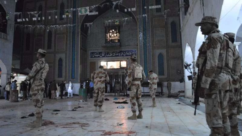 Suicide bombing at Pakistan Shiite shrine kills 75