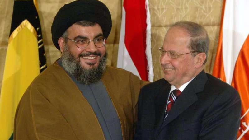 Lebanon’s Aoun defends Hezbollah weapons