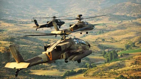 Israeli helicopters hit Hezbollah positions in Syria’s Quneitra