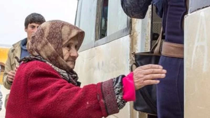 Travel hardships for elderly Syrians  
