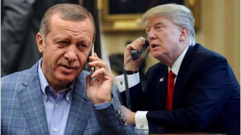 Erdogan, Trump hold phone call, discuss Syria safe zones