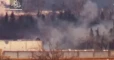 Assad tank destroyed by opposition in Damacus’ Meyda’a  