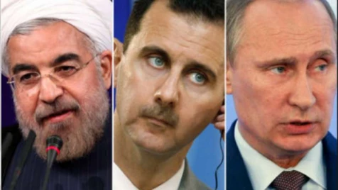 Assad under Russian Iranian custody