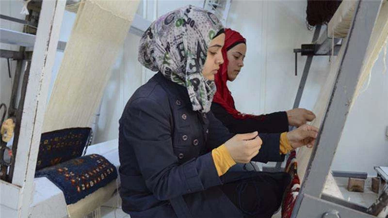 Deaf Syrian carpet-makers find markets in Asia