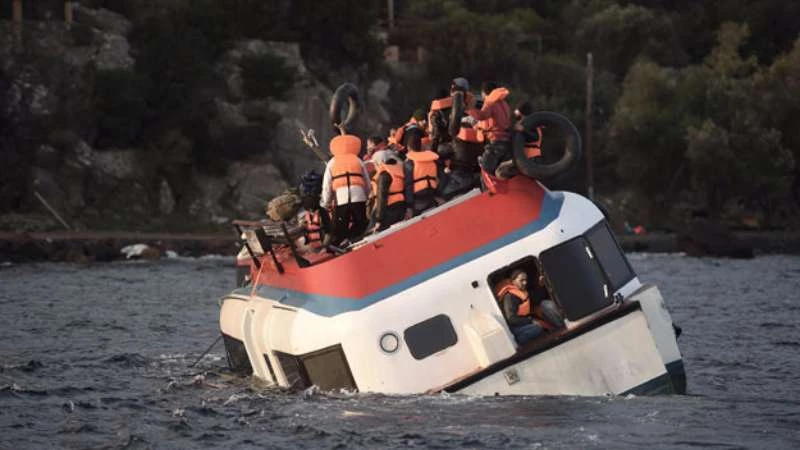 33 refugees drowned trying to reach Greece