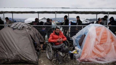 Disabled refugees ’overlooked’ in Greece - Human Rights Watch